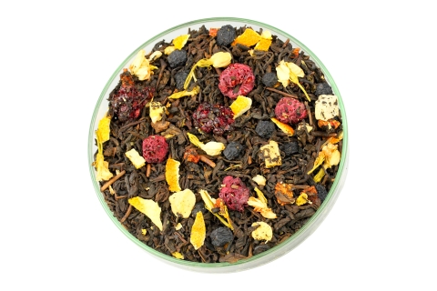 Herbata Czerwona Pu-erh CASABLANCA Eksplozja Dojrzałych Owoców !!